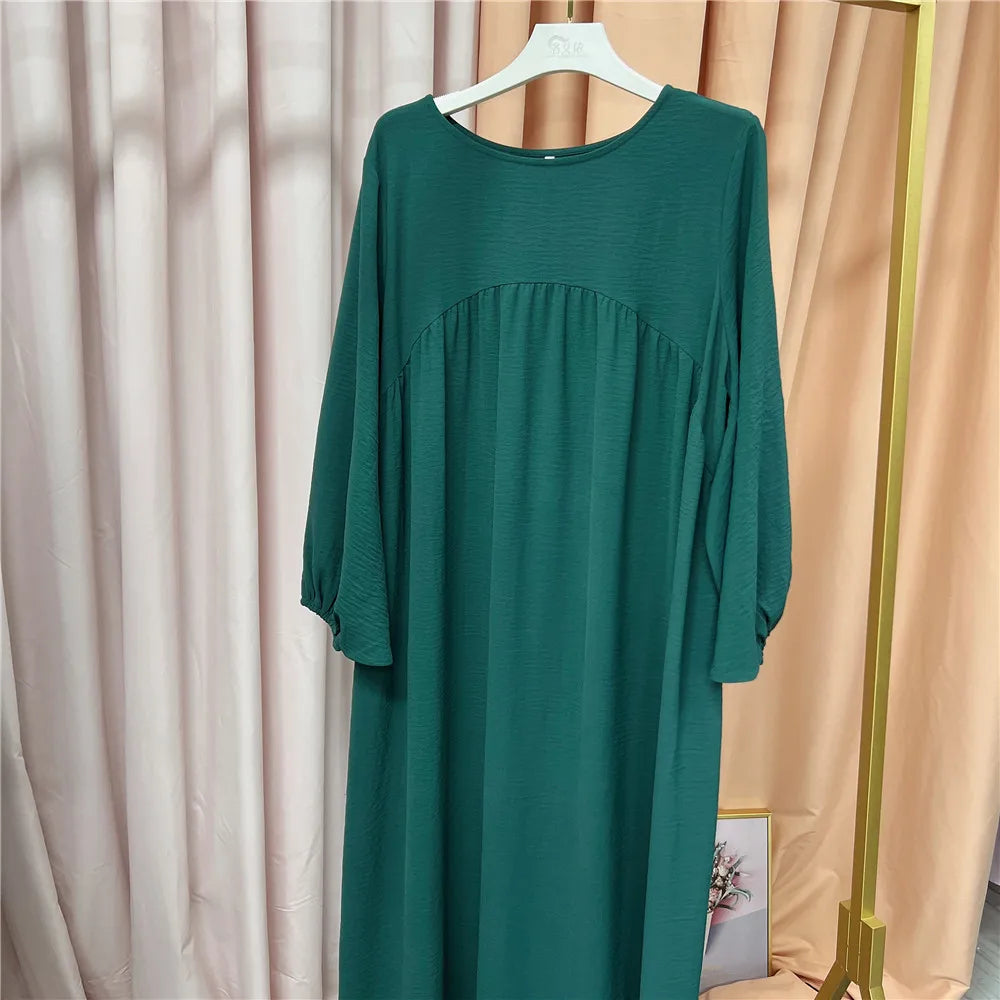 Abaya Muslimische Frauen Lang Gebet Kaftan Kleider für Kleidung Mode Schwarz Grün Kaftan