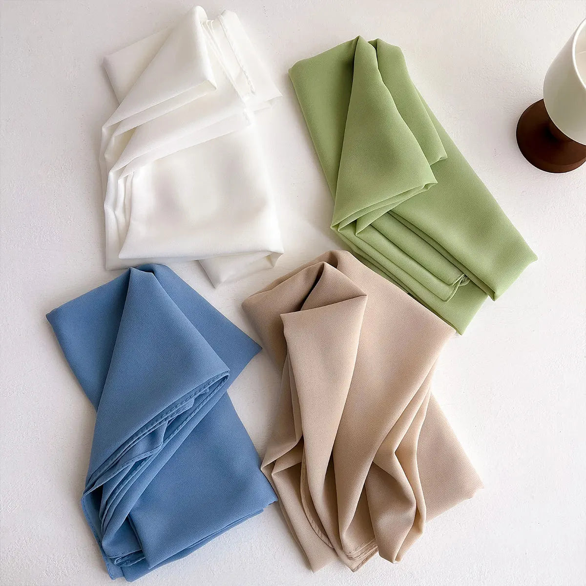 Hijab frauen Chiffon Schal Premium Chiffon Muslimischen Hijabs Einfarbig Schals