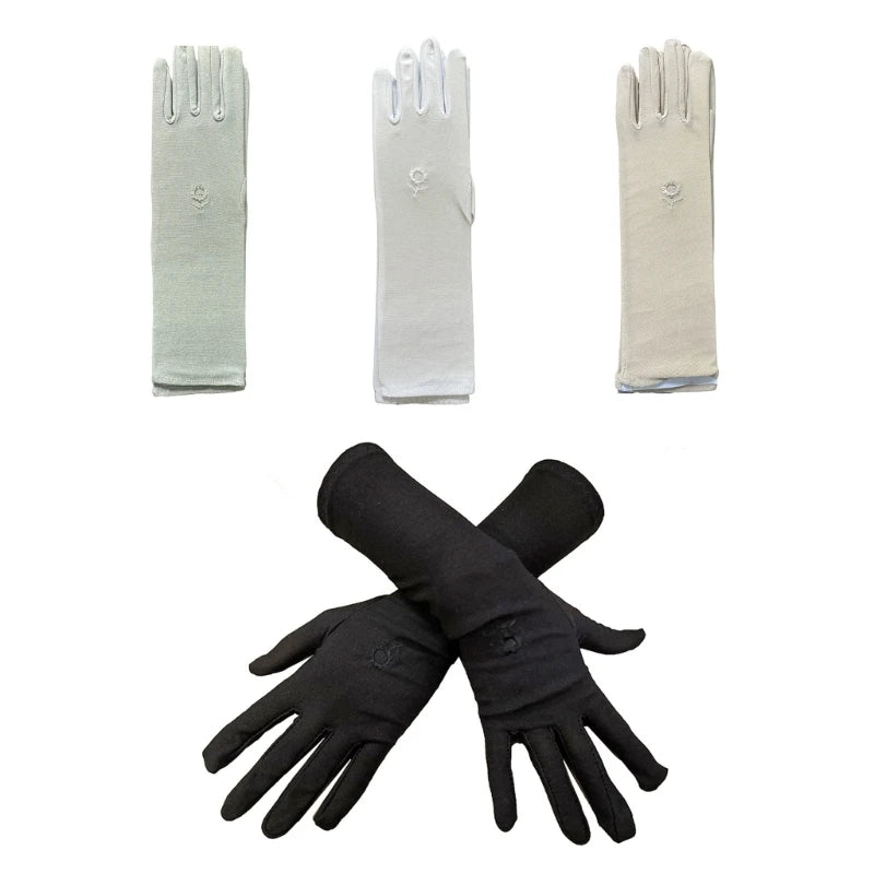 Damen-Outdoor-Handschuhe für Muslime, Sonnenschutz-Handschuhe, islamische Handschuhe, weiche, dehnbare Handschuhe für die Freizeit