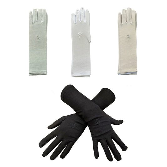 Damen-Outdoor-Handschuhe für Muslime, Sonnenschutz-Handschuhe, islamische Handschuhe, weiche, dehnbare Handschuhe für die Freizeit